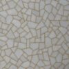 Gifts And Artefacts 42 x 42 Inches White Quartz Stone Epoxy Art Dining Table Top with Golden Foil Square Shape Kitchen Table for Home Decor