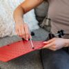 Clamp-On Table & Desk Organiser Storage Pegboard - Easy-to-Install Steel Peg Board Helps You Declutter Your Workspace or Gaming Room - Includes C