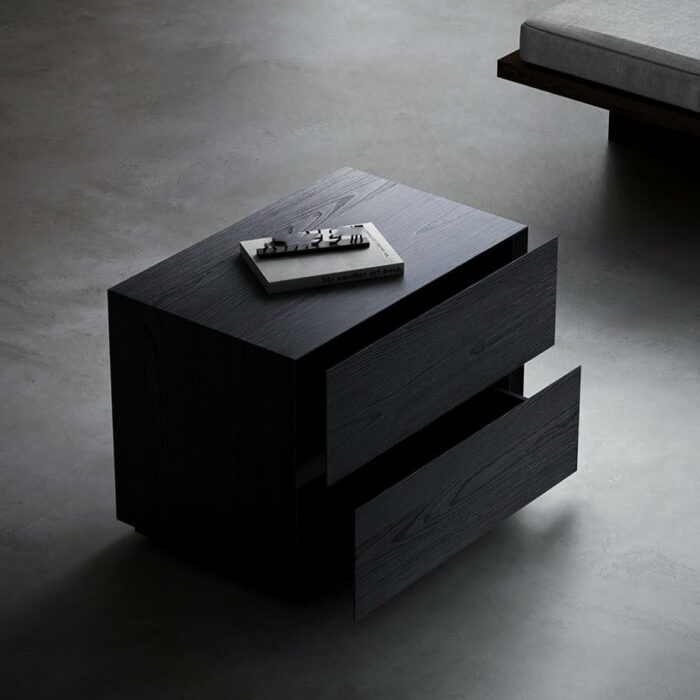 JJZXD Side Cabinets Carbonized Black Sofa Corners Several Lockers With Drawers Bedside Tables
