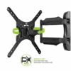 Kanto M300 Full Motion TV Wall Mount for 26-55" TVs | Articulating Arm with 19" of Extension | Up to 135° Swivel | Easy Tilt Design | 5" Offset |