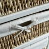 Home Vida Maize Storage Unit White, 4 Drawer