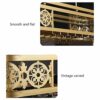 PIBM American Wrought Iron Wine Rack Creative Upside down Fashion Creative Wine Glass Rack Double Wine Rack Home Bar Adjustable J1014, a , 150x35