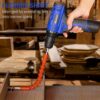 FADAKWALT 12V Cordless Drill Driver, Battery Cordless Drill Kit, 3/8” inch Keyless Chuck, Blue Electric Screwdriver, 21+1 Torque Setting, Combi D