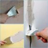 Wallpaper Scrapers,Paint Scraper Tool 7 Pcs Stainless Steel Filling Knives Spackle Drywall Joint Filler Putty Knife Set, Paint Tools Plastering T