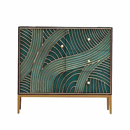 TJLSS Entrance Cabinet Hallway Simple Storage Cabinet Shoe Cabinet Multi-Functional Solid Wood Cabinet