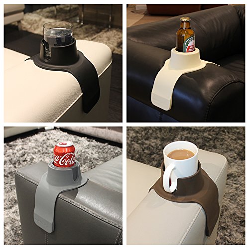CouchCoaster - The ultimate drink holder for your sofa, Jet Black