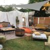 Triangle Sun Sail Shade Waterproof, 3m x 4m x 5m Grey Beige Right Angle Garden Canopy with 2 Colors 4 Sizes Optional, 3 Ropes, UV Block, Patio Su