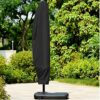 UCARE Garden Umbrella Cover Waterproof Parasol Cover Patio Banana Umbrella Cover with Zipper for 9ft-13ft Cantilever Outdoor Market Umbrellas Cov