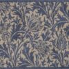 Turtle Mat Thistle Blue & Gold Morris & Co Collection - Highly absorbent Indoor barrier mat with Multi-Grip backing 60x85cm