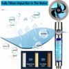 High Pressure Water Saving Shower, 360 Degrees Rotating Propeller Driven Handheld Shower Head with Filter, Turbo Spa Shower Head with Fan & Switc