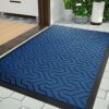 Yimobra Outdoor Mat Front Door Entrance Doormat, Heavy Duty Welcome Mat, Water Absorbent Rug for Inside Outside, Easy Clean, Non Slip, Durable Ru
