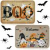 2 Pieces Bee Gnomes Welcome Door Mats Gnome Honey Bee Kind Summer Doormat Summer Kitchen Mat Bath Rug Floor Door Mats Non Slip Doormat Soft Runne