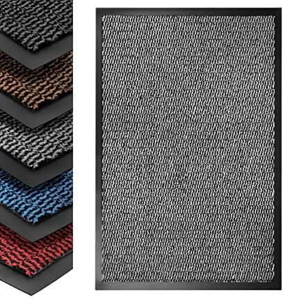 ZENQA Door Mat Indoor Outdoor Washable Heavy Duty | Non Slip Doormats Large Rubber Door Mat & Runner | Dirt Trapper Barrier Mat Home, Kitchen & O