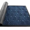 Yimobra Front Door Mats, Heavy Entry Outdoor Indoor Mats, Durable Natural Rubber, Non Slip Backing, Low Profile, Ultra Absorbent Easy Clean,Patio