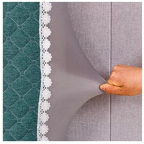 RTYHN Bed Headboard Cover, Slipcover Upholstered Headboard, Thickening Stretchy Protection Dust Cover for Double Bed/Small Double Headboard Prote