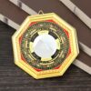 Zunate Bagua feng shui Chinese good luck charm, Bagua mirror feng shui, Convex Concave Bagua Mirror for Home Shop Business Decoration(13.5cm diam