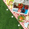 XCWTBL Tablecloth Weights Set of 10 Natural Stone Tablecloth Weights With Clip For Garden, Picnics, Party, Kitchen And Restaurant