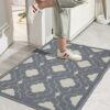 TOMEX Door Mat Indoor Outdoor Doormat, 2023 Upgraded Non-Slip Floor Mat, Welcome Mat for Home, Garden, Garage（24” x 36” /60 x 90cm, Pike Style）