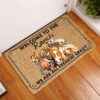 Agriism Door Mat Indoor Entrance Porch Welcome Funny Non Slip Rugs To Knock Aand Get The German Shepherds Involved Doormat Home Decor Home Decor
