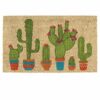 DII Indoor/Outdoor Natural Coir Easy Clean Rubber Back Entry Way Doormat For Patio, Front Door, All Weather Exterior Doors, 18 x 30 - Merry Chris