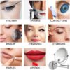 MIRRORVANA Extending Wall Mounted Bathroom Mirror for Shaving and Makeup - Double Sided 5X / 1X Magnification with 360° Rotation - 33cm Extendabl