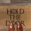 70cm x 40cm COIR DOOR Mat Game of Thrones HOLD THE DOOR by ARTISAN KISS