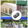 5 Pcs Rectangular Bracket Legs Pop Up Tent Legs Gazebo Replacement Connector Spare Parts for Pop Up Gazebo Tent Outdoor Furniture