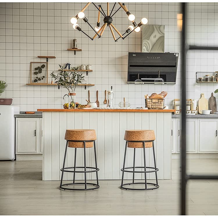 SDFGH Bar Stool Nordic Bar Stools Bar Table Furniture for Home Kitchen Chair High Stool Clothing Store Photo Stool Chair (Color : D, Size : H45cm