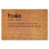 Drunk Door Mat Drunk Definition Welcome Doormat for Front Door Drunk Definition Typography Mats Rustic Coir Doormat Non-Slip Entry Mat For Home K