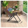 Sywlwxkq Zero Gravity Chairs, Folding Reclining Chairs, Wicker Chair, Lounger Deck Chairs, Beach Chairs, Sun Lounger, Super Width 52 CM, Beach Pa