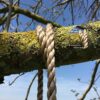 Tree Swing Conversion Ropes Complete Kit with Galvanised Steel Fixings Choice of 2 Lengths (5.5m Single Rope)