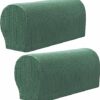 XIEHUZA Arm Rest Covers, Stretch Armchair Couch Armrest Chair Covers for Furniture Protector, Anti-Slip Sofa Chair Arm Caps Spandex Polyester Sli
