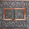 AASh 20" x 15" Oxidised Copper Bajot Low Table | Bajath Chowkie | Coffee Wedding | Puja Camping Table