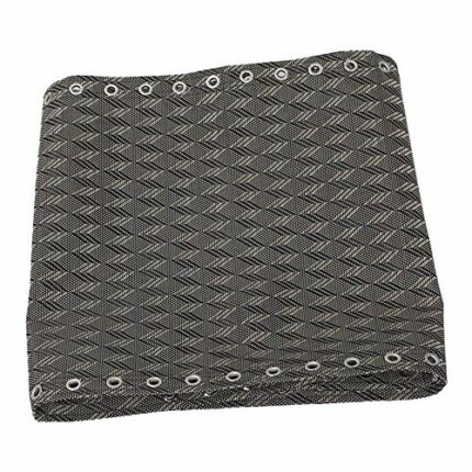 POFET Recliner Replacement Cloth for Non- Gravity Chairs Pouch Holes 63x17inch - Rhombus- Grey, as described