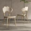 WALNUT Kitchen Dining Chair Table Living Room Chairs Metal Conference Interior Decoration