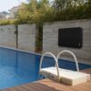 Outdoor TV Cover 70 to 75 inches, Bottom Seal, Waterproof and Weatherproof, Fits Up to 68W x 42H inches