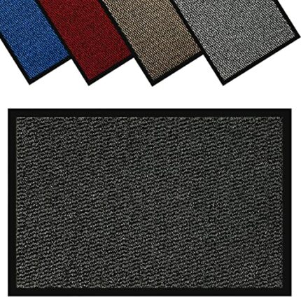 GULLAMBO Non Slip Door Mat – Indoor And Outdoor–Kitchen And Office Use , Super Soft Absorbent Multicolor Barrier Mat, Machine Washable Entrance R