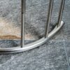 Bath Vida 3-Tier Bathroom Rack Free Floor Standing Curved Towel Holder, Metal, Chrome