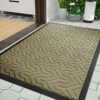 Yimobra Outdoor Mat Front Door Entrance Doormat, Heavy Duty Welcome Mat, Water Absorbent Rug for Inside Outside, Easy Clean, Non Slip, Durable Ru