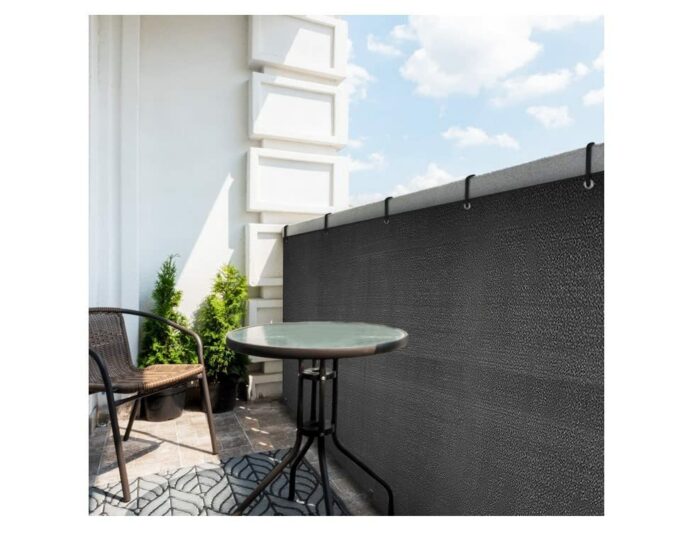 WANGCL Balcony Privacy Screen Fence Cover Privacy Screen UV-Resistant Visibility Reduction Fence Screen for Balcony for Outdoor Backyard Balconys
