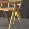 JJZXD Rattan Weaving Dining Chair Backrest Stool Living Room Chair Home Furniture Soft Surface Seat Package (Color : Argento, Size : Light Grey)