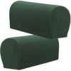 XIEHUZA Arm Rest Covers, Stretch Armchair Couch Armrest Chair Covers for Furniture Protector, Anti-Slip Sofa Chair Arm Caps Spandex Polyester Sli