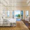 YIZUNNU 12Pcs/Set White Hanging Room Divider Panel, Wooden Room Divider Screens, DIY Home Partition Decor 29x29cm
