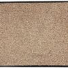 William Armes 3841700 Dandy , Soft Cotton Washamat Door Mat Small, Beige, 60 x 40