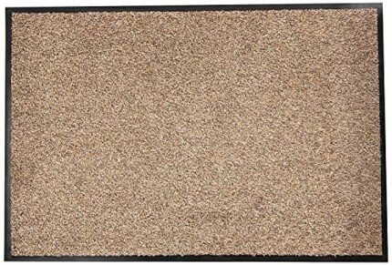 William Armes 3841700 Dandy , Soft Cotton Washamat Door Mat Small, Beige, 60 x 40