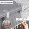 6 Pcs Tablecloth Clips, creative tablecloth clip Thickened Stainless Steel Tablecloth Clips Decorative Tablecloth Clips Non-Slip Tablecloth Holde