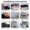 Wall Towel Rack for Rolled Towels, Wall Mounted Stainless Steel Bathroom Organizer, Bath Towel Holder Wall Towel Rack for Rolled Towels, for Mode