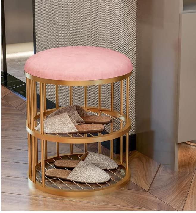 MJWDP Nordic Shoe Changing Stool Home Entrance Shoe Cabinet Shoe Stool Cabinets