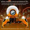 Stand Holder for Echo Dot 5th 4th Generation, Speaker Stand Mount for Dot 5th 4th Gen Kids, ABS Dot Accessoris, Homepod Mini, No Sound Microphone