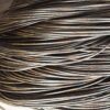Synthetic Brown Woven Round Rattan, PE Plastic Round Rattan, Woven Repair Rattan Chair, Woven Wicker Suitable for Weaving Repair Chair, Table, St